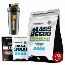 Mass 25500 Hipercálorico + Creatina Monohidratada+ Bcaa 3000 + Coq