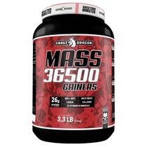 Mass 36500 Gainers Hipercalorico Pote 1,5kg sem Soja e sem Gluten 26g proteina WPI + WPC Whey protein Proteína Carboidratos Colágeno Caseína