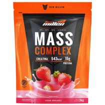 Mass Complex 14.400 Sabor Morango 3Kg