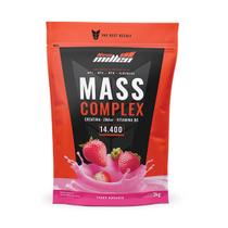 Mass Complex 3 Kg Sabor Morango Hipercalórico New Millen