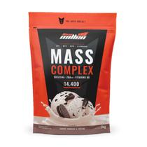Mass complex 3,0kg - new millen - sabor cookies e cream