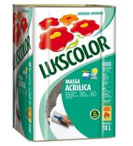 Massa acrilica 18lts lukscolor