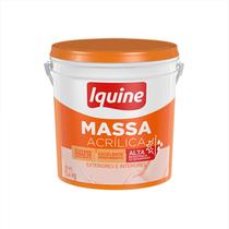 Massa Acrílica 5,4kg Iquine Para Áreas Internas e Externas