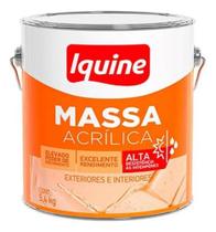 Massa Acrílica Iquine 5,4kg Uso Interno E Externo Paredes Cimento Massa Acrílica Iquine 5,4kg Uso Interno E Externo Paredes Cimento