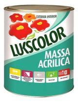 Massa acrilica para parede externa interna 1,4kg lukscolor