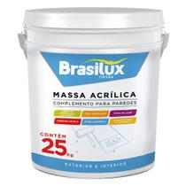 Massa Acrilica Parede Uso Externo/interno Brasilux 25kg