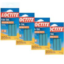 Massa Adesiva Arikit Loctite Fun-Tak 56g Kit com 4 Massa Adesiva Arikit Loctite Fun-Tak 56g Kit com 4