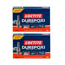 Massa Adesiva Epoxi Durepoxi 250g - Loctite Kit C/ 2 Massa Adesiva Epoxi Durepoxi 250g - Loctite Kit C/ 2