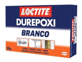 Massa Adesiva Epóxi Durepoxi Branco 50g Loctite Henkel 01 Un Massa Adesiva Epóxi Durepoxi Branco 50g Loctite Henkel 01 Un