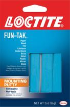 Massa Adesiva Loctite Fun-Tak 56g Reutilizável e Não Tóxica Massa Adesiva Loctite Fun-Tak 56g Reutilizável e Não Tóxica