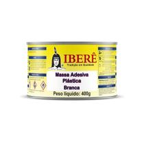 Massa Adesiva Plastica Branca 400ml - Iberê