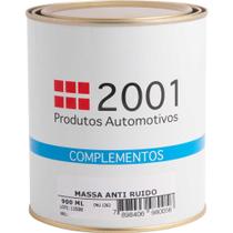 Massa Antirruído 900 Ml Preta 2001 - Emborrachamento Automotivo, Chassi, Porta-mala, Assoalhos,