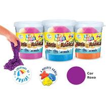 Massa Areia Areia Magica Roxo 550G C/Mold