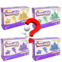 Massa Areia Brilhante Sunny 170g Textura Modelar Sensorial Para Crianças Criatividade