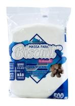 Massa Biscuit 500g Branca Polycol Massa Biscuit 500g Branca Polycol