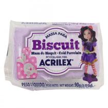 Massa Biscuit Acrilex 090 g Lilas 07490-528 07490-528