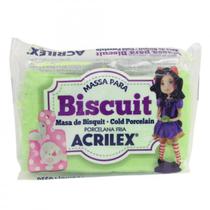 Massa Biscuit Acrilex 090 g Verde Folha 07490-510 07490-510
