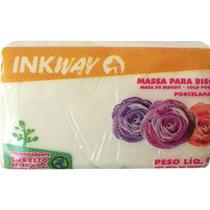 Massa Biscuit Branco Inkway 400 Gr