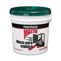 Massa Branca 6,4KG para Madeira - Galão Montana - Reparo e Nivelamento de Superfícies