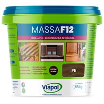 Massa Calafetar Correção Madeira Viapol F12 1,65Kg Ipe Massa Calafetar Correção Madeira Viapol F12 1,65Kg Ipe