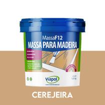 Massa Calafetar F12 Reparar Correção Madeira Viapol 1,65kg