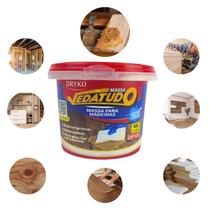 Massa Calafetar Para Madeira Reparo Correção 400g Dryko Massa Calafetar Para Madeira Reparo Correção 400g Dryko