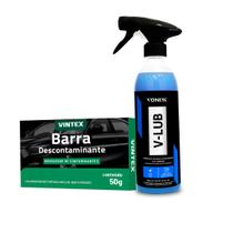 Massa Clay Bar Vbar Vonixx 50g Vlub Lubrificante