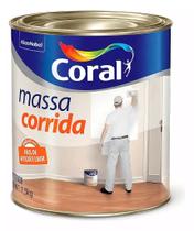 Massa Corrida Coral PVA Branco Fosco 1,5kg - Código 642820