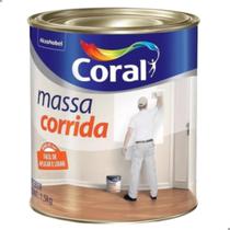 Massa Corrida Pva 1,5kg Fácil De Lixar E Aplicar - Coral