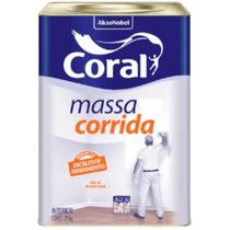 Massa Corrida PVA 25 Kilos Branco - 5313621 - CORAL