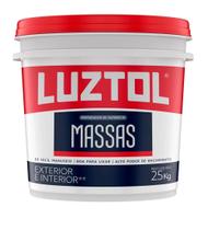 Massa Corrida Pva 25kg Para Nivelar Superfícies Luztol