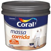 Massa Corrida PVA Balde 25 Kilos Branca - 5966506 - CORAL