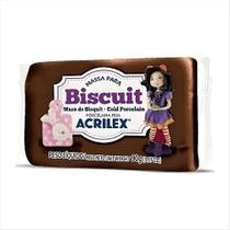 Massa de biscuit Acrilex marrom 90g Massa de biscuit Acrilex marrom 90g
