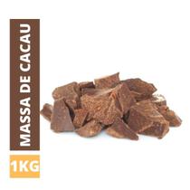 Massa De Cacau 100% Pura 1Kg Para Receitas Agroflorestal - Granel