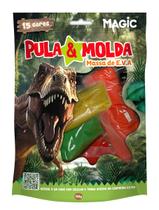 Massa de E.V.A Pula e Molda 15 Cores e 150g Magic Kids Dinossauro Massa de E.V.A Pula e Molda 15 Cores e 150g Magic Kids Dinossauro