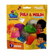 Massa de E.V.A - Pula e Molda - 3 Palavrinhas - Magic Massa de E.V.A - Pula e Molda - 3 Palavrinhas - Magic