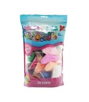 Massa De Eva 20 Cores 250g Modelar Artesanato Brincar Make+ Massa De Eva 20 Cores 250g Modelar Artesanato Brincar Make+