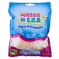 Massa De Eva 50g Massinha Modelar Artesanato Brincar Bege