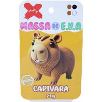Massa de EVA Criativa Capivara C/04 Cores 28G Massa de EVA Criativa Capivara C/04 Cores 28G