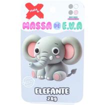 Massa de EVA Criativa Elefante com 4 Cores 28G Massa de EVA Criativa Elefante com 4 Cores 28G