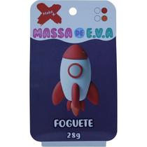 Massa De Eva Criativa Foguete Com 04 Cores 28g Massa De Eva Criativa Foguete Com 04 Cores 28g