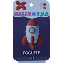Massa de EVA Criativa Foguete com 04 Cores 28G Massa de EVA Criativa Foguete com 04 Cores 28G