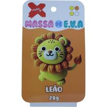 Massa De Eva Criativa Leão Com 04 Cores 28g Massa De Eva Criativa Leão Com 04 Cores 28g