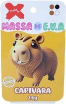 Massa de EVA Criativa Make+ Capivara 4 Cores 28g Massa de EVA Criativa Make+ Capivara 4 Cores 28g