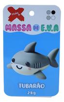 Massa De Eva Criativa Tubarao Com 04 Cores 28 G Sensorial