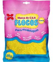 Massa De Eva Flocada 50g Varias Cores