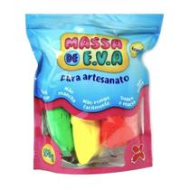Massa De EVA Make+ 5 Cores Sortidas 50g Massa De EVA Make+ 5 Cores Sortidas 50g