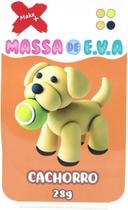 Massa de EVA Make+ Criativa Cachorro 4 Cores 28g