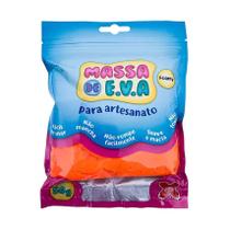 Massa de EVA Make+ Laranja 50g Massa de EVA Make+ Laranja 50g