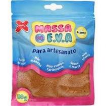 Massa de eva Make+ marrom